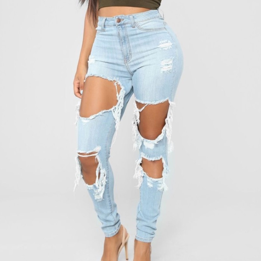 Fashion Nova High Waisted Jeans